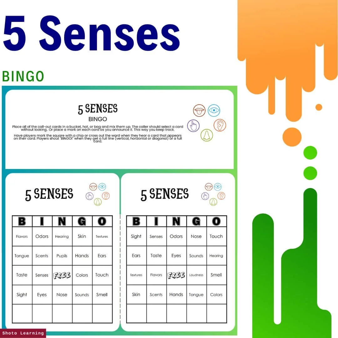 Explore the 5 Senses with Fun Crossword Puzzles for Kids